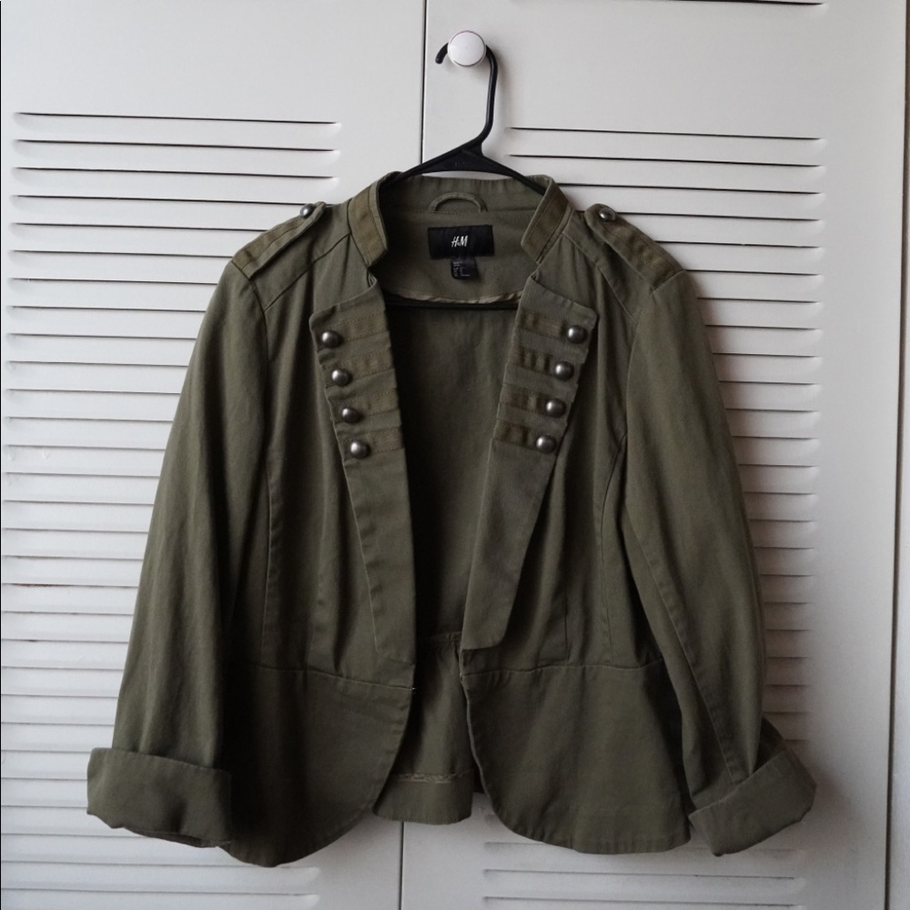 Olive Green Jacket - H&M